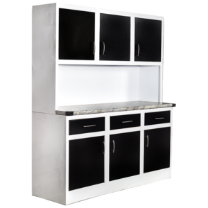 Tuli Standard Kitchen Unit White and Black