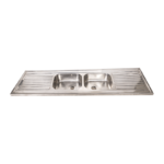 Double Centre Bowl Sink