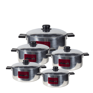 Egoli Aluminium 10 Piece Cookware Set