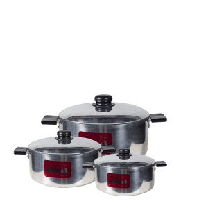 Egoli Aluminium 6 Piece Cookware Set