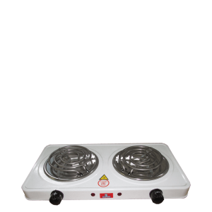 Double Spiral Hot Plate white