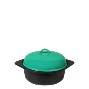 18cm Cordon Bleu Cast Iron Pot Teal