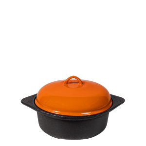 23cm Cordon Bleu Cast Iron Pot Orange