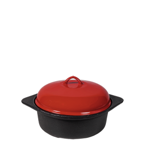 23cm Cordon Bleu Cast Iron Pot Red