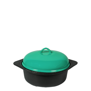 23cm Cordon Bleu Cast Iron Pot Teal