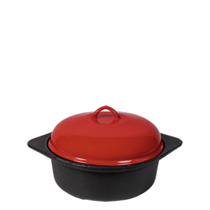 33cm Cordon Bleu Cast Iron Pot Red
