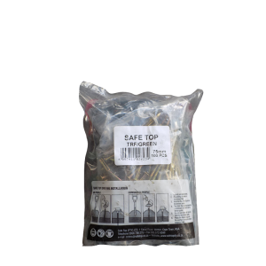 Safe top cap roofing nails