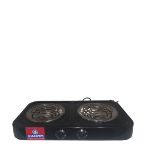 Double Hot Plate Large Black
