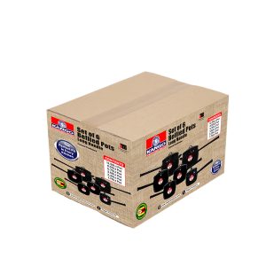 6 Pce Bellied Pots set