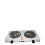 Double Spiral Hot Plate white